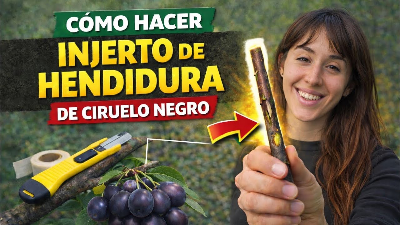 INJERTO POR HENDIDURA PARA PRINCIPIANTES‼️