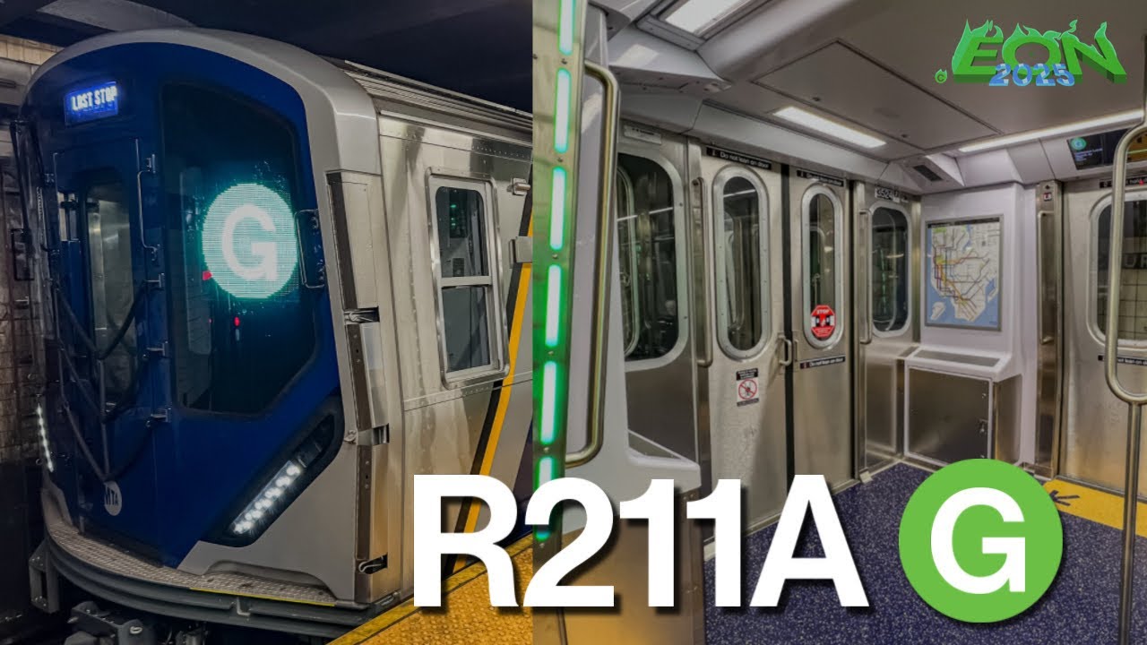 ⁴ᴷ Kawasaki R211A G Train Action (6/7/25)