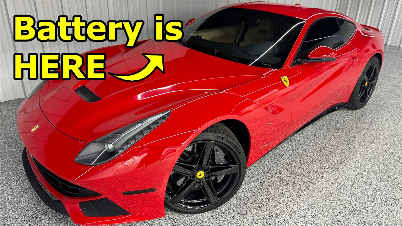 Changing the Battery on a Ferrari F12
