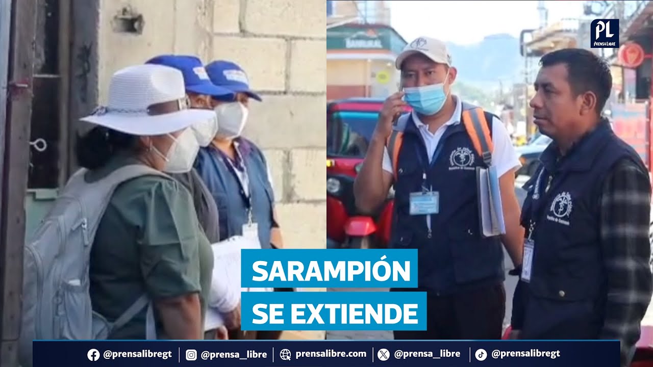 CDC despliega equipo en Santiago Atitlán para frenar brote de sarampión en cuatro departamentos