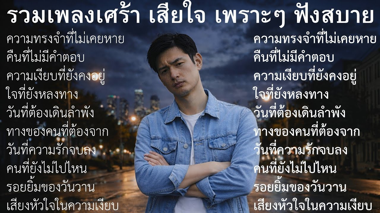 💔รวมเพลงเศร้าล่าสุด ชุดที่|98 | Playlist | รวมเพลงเศร้าปี 2026  รวมเพลงเศร้า | รวมเพลงอกหัก