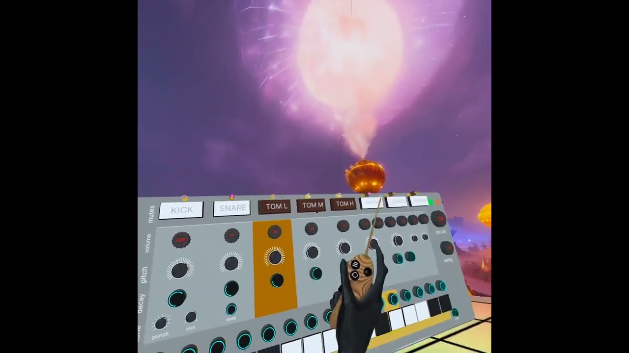 Classic music gear in VR