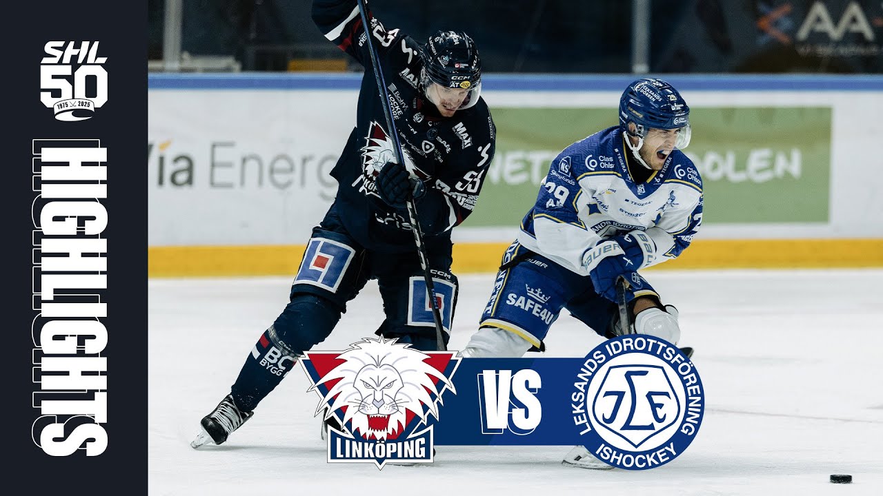 Linköping vs Leksand | 13 nov 2025 | Highlights