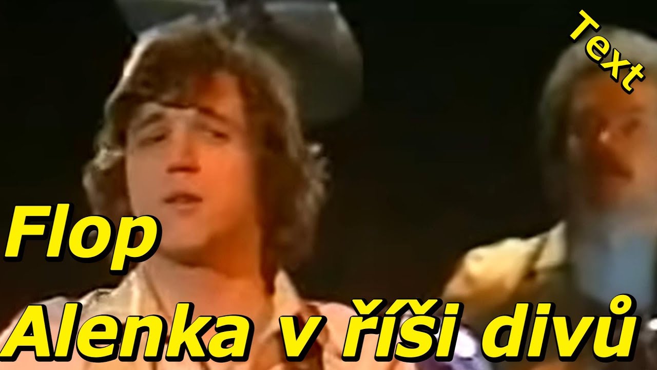 Flop - Alenka v ř&iacute;&scaron;i divů   Text