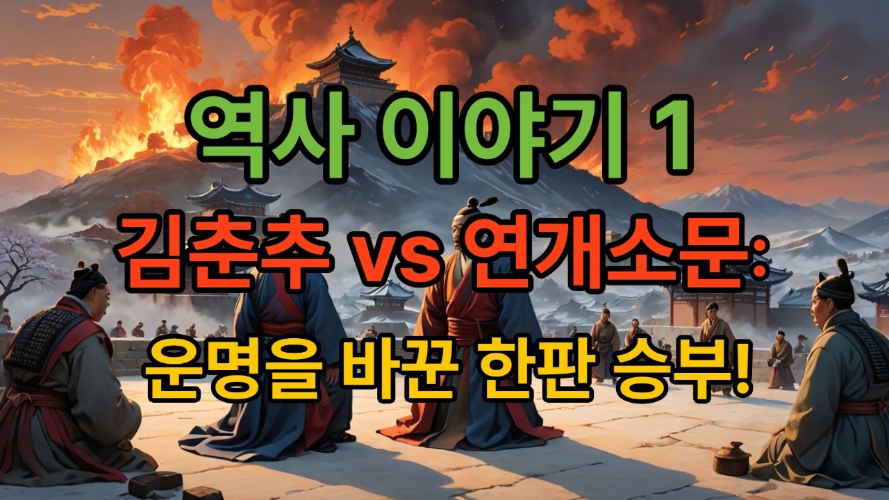 김춘추vs연개소문: 운명을 바꾼 한판 승부