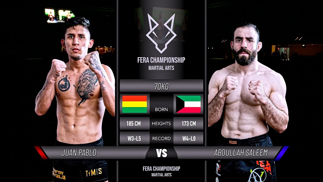 Abdullah Saleem vs Juan Pablo | MMA FULL FIGHT | FERA Championship