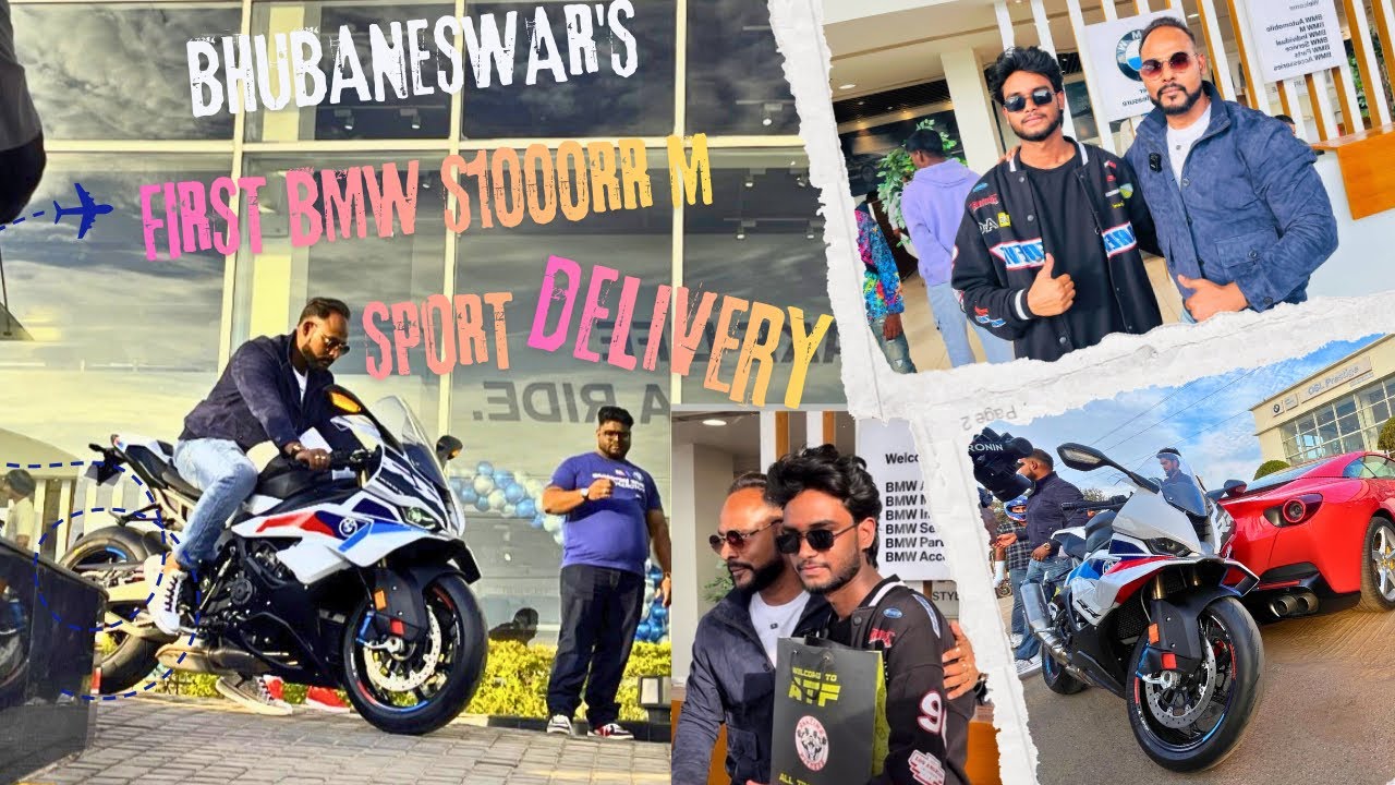 Bhubaneswar | FIRST BMW S1000RR MSport | DELIVERY | WITH GIVEAWAY MEET-UP  | IN ODISHA 2026