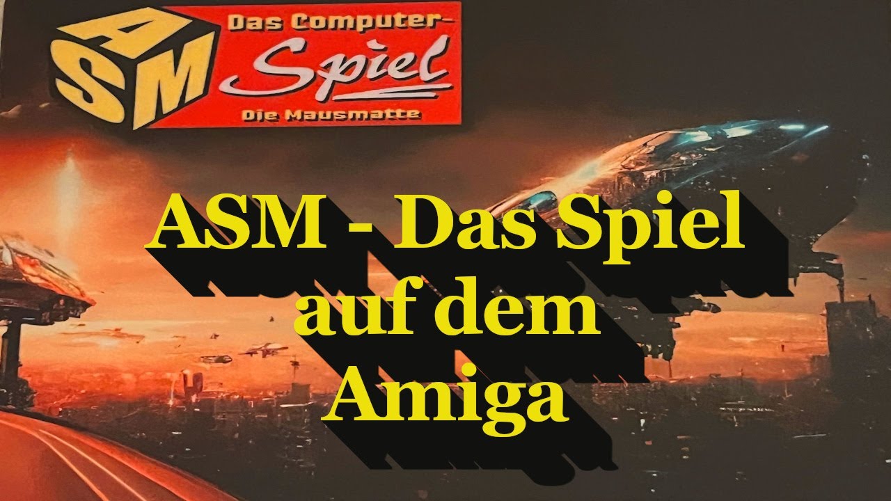ASM - Das Computerspiel Director's Cut | Amiga | 2023 | Pure Nostalgie und ein echter ASM Hit!