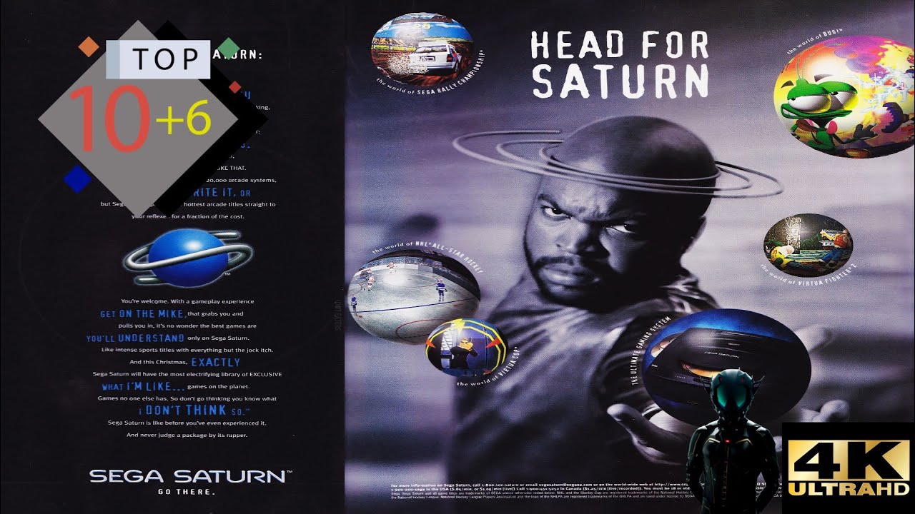 Los 10 + 6 mejores juegos de la fantástica consola Sega Saturn que NO TE PUEDES PERDER!