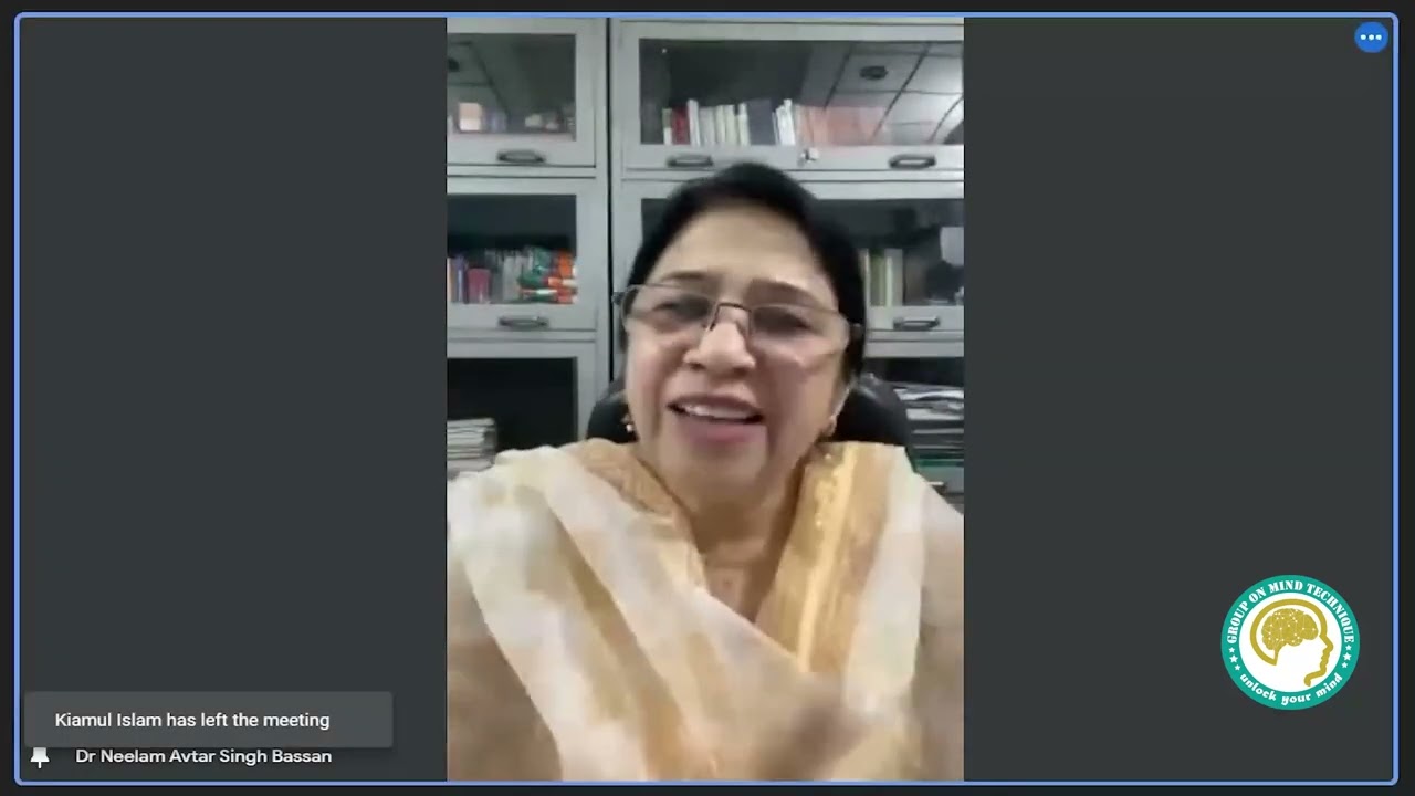 Webinar on Lachesis | Group on Mind Technique, India | Dr Neelam Avtar Singh | Hindi | Video