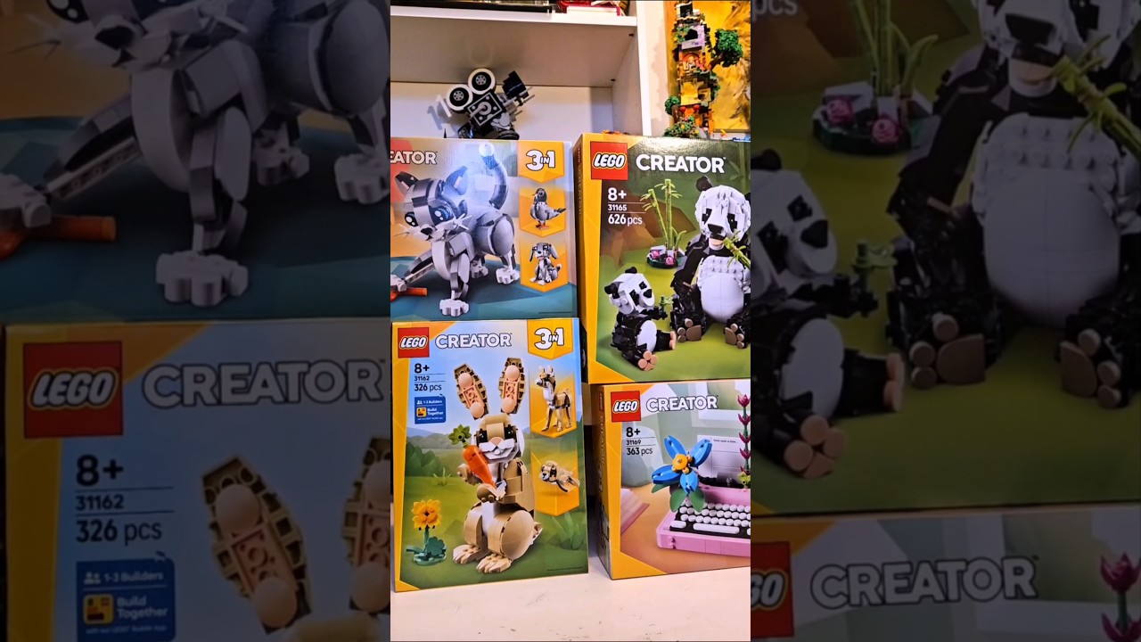 Cutest LEGO sets Creator 3in1 #lego #cuteanimals #animals