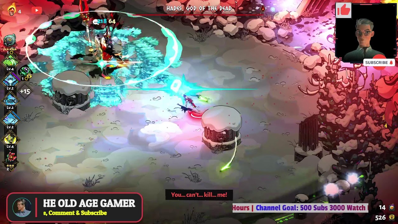 Come and watch The Old Age Gamer beat Hades LIVE 11.02.2026 Morning Session