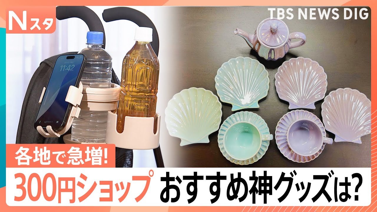 店舗急増中の300円ショップ！おすすめグッズを調査！愛用歴20年以上の常連さん、部屋の中を拝見すると…驚きと発見の連続！【Nスタ】｜TBS NEWS DIG