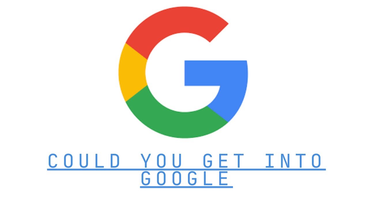 Would you be able to get a job at Google? Google Interview Question.