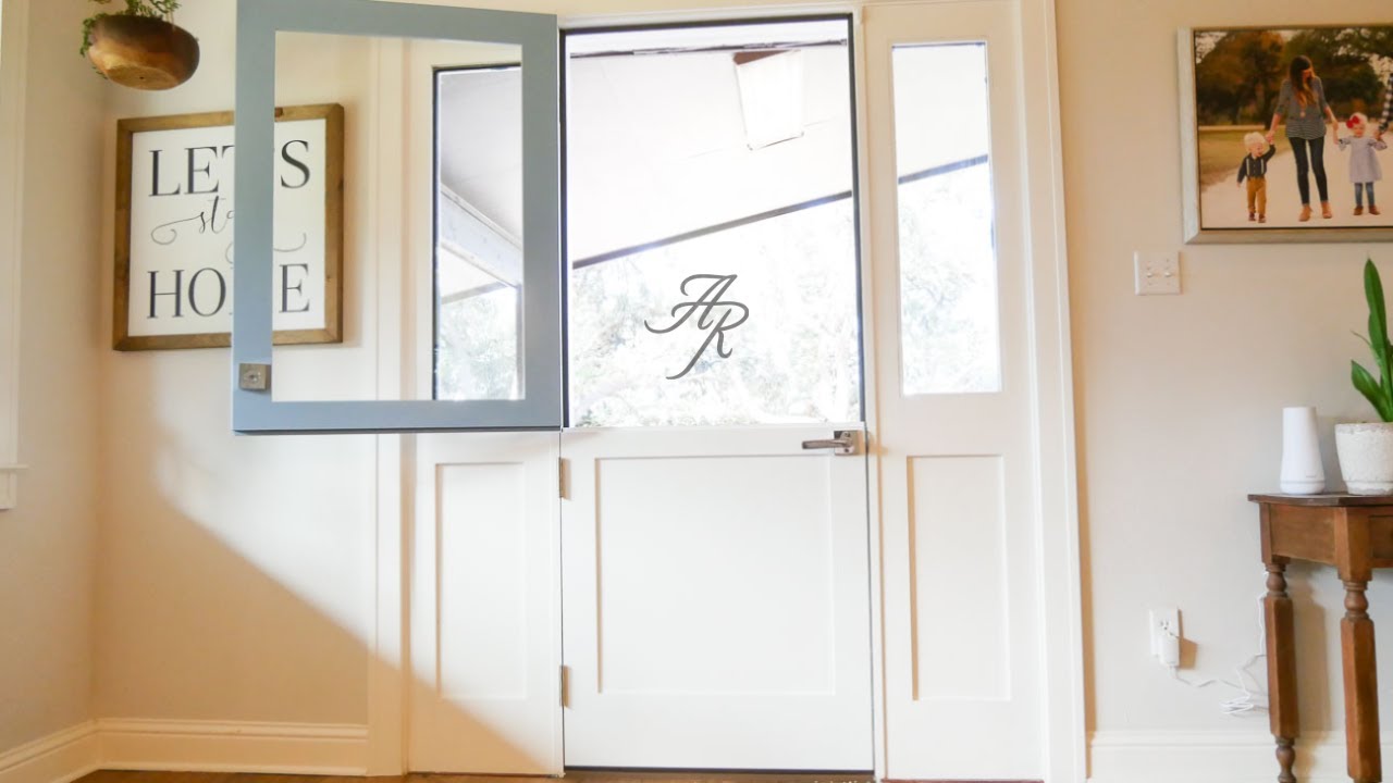 Building A Dutch Door For My Patio