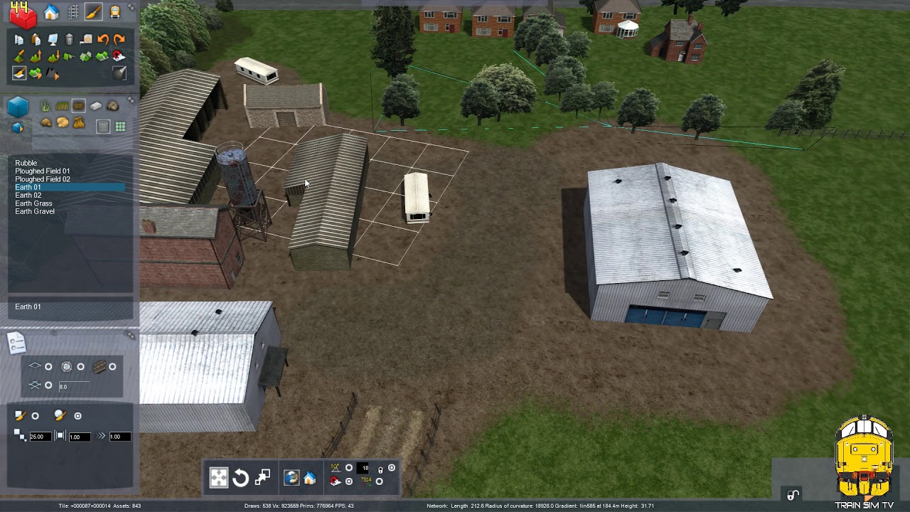 TS2019 Route Building Tutorial 04:Terrain Painting
