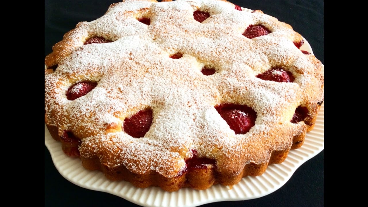Kolay Çilekli Kek Tarifi-Çilekli Tart Nasıl Yapılır?-Bera Tatlidunyasi