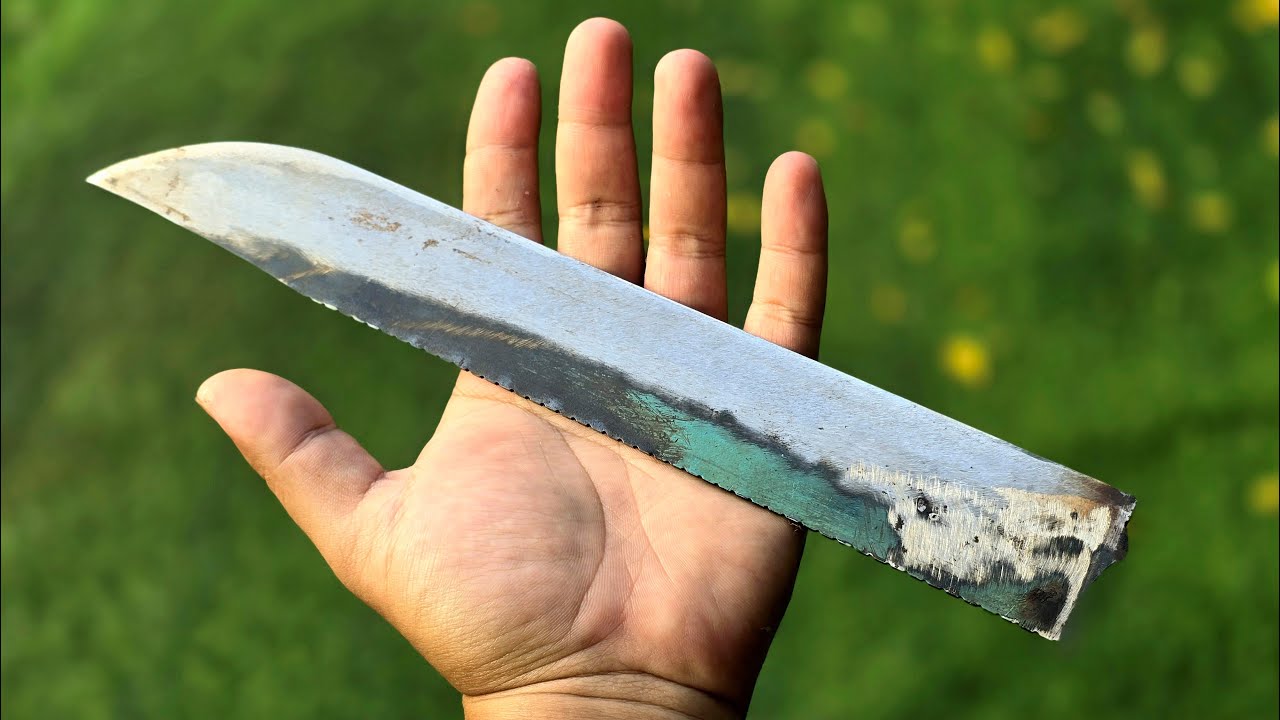Restoring a Broken Blade - From Trash to Tool
