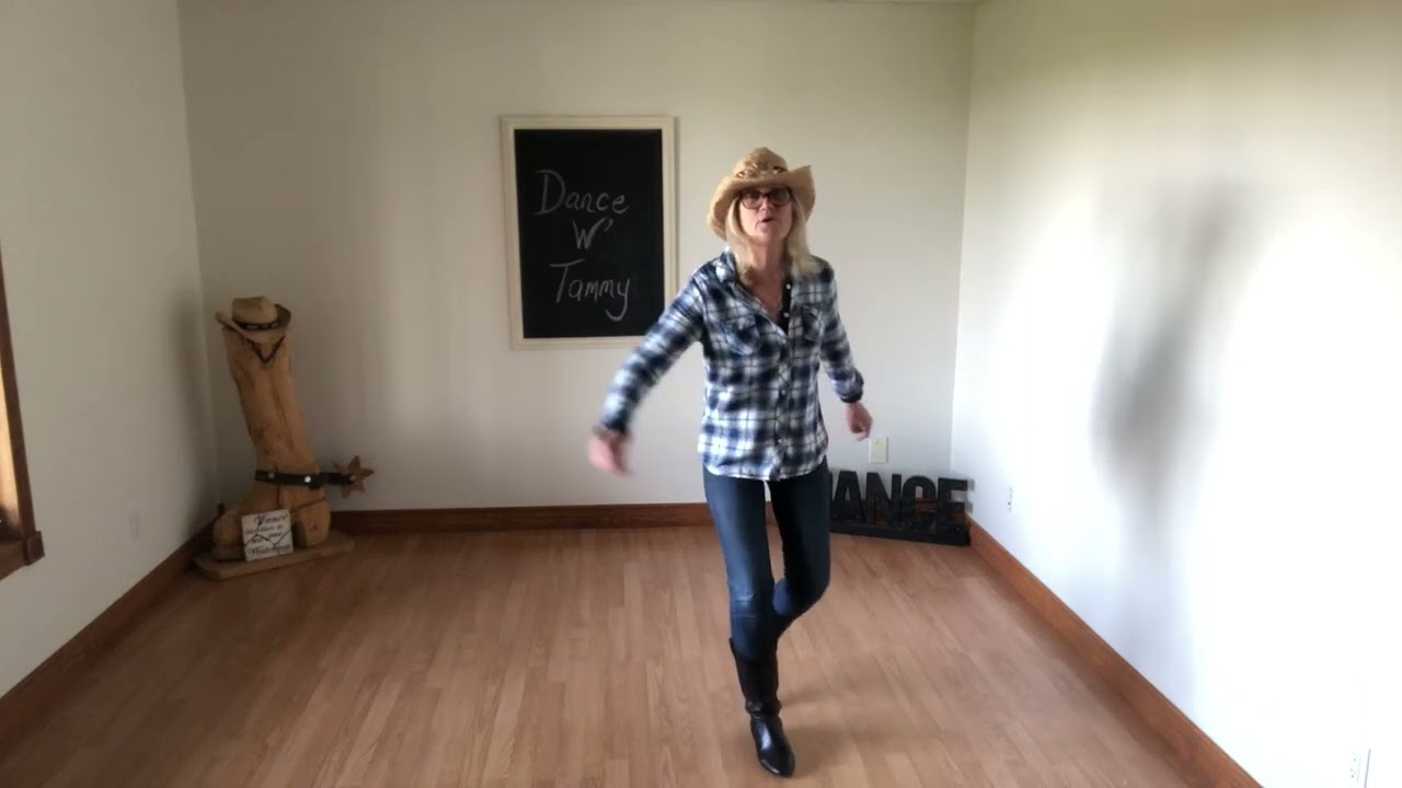 Rockin’ The Wagon Wheel Line Dance Quick Walkthrough and Demo