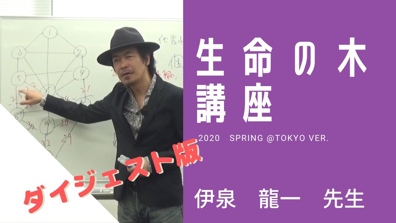生命の木講座　伊泉龍一先生　2020＠TOKYO【ダイジェスト版】