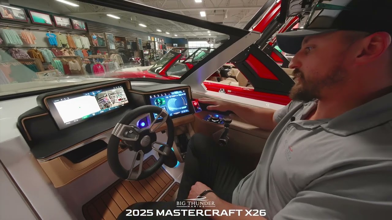 2025 Supercharged MasterCraft X26 walk through