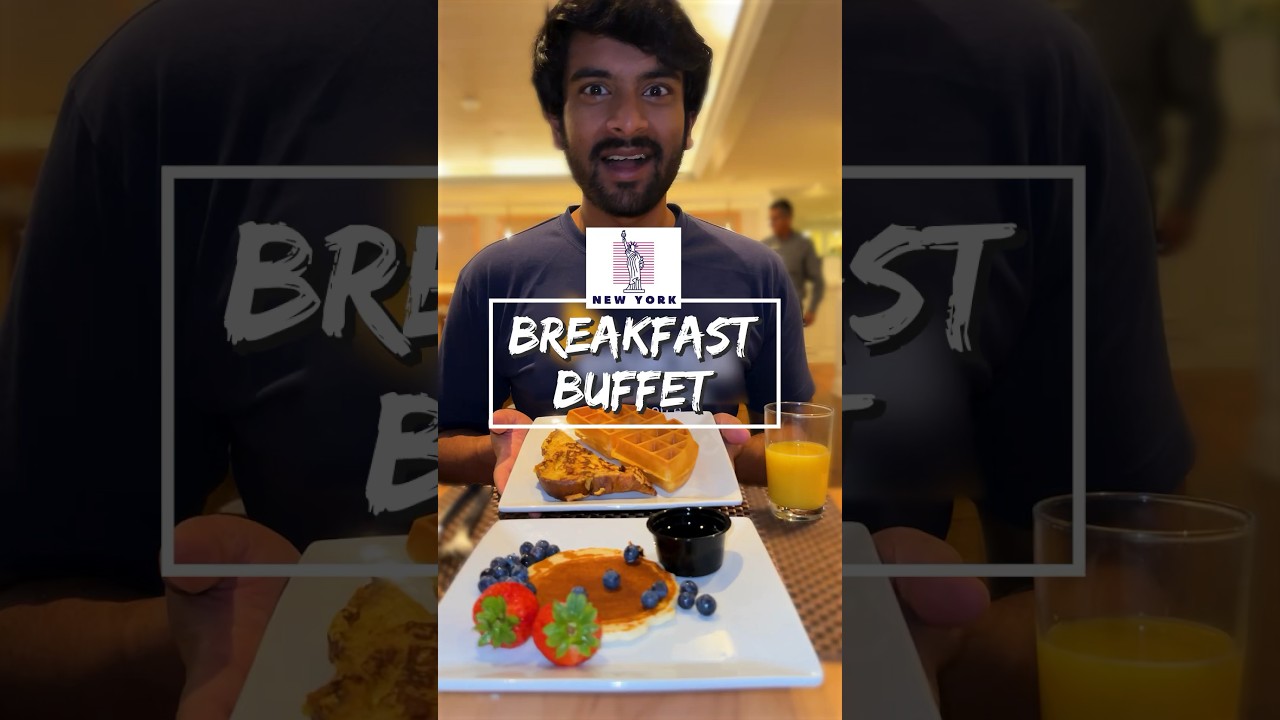 Dining At A 5 Star Hotel In Times Square, New York!! 🍳🥞🗽