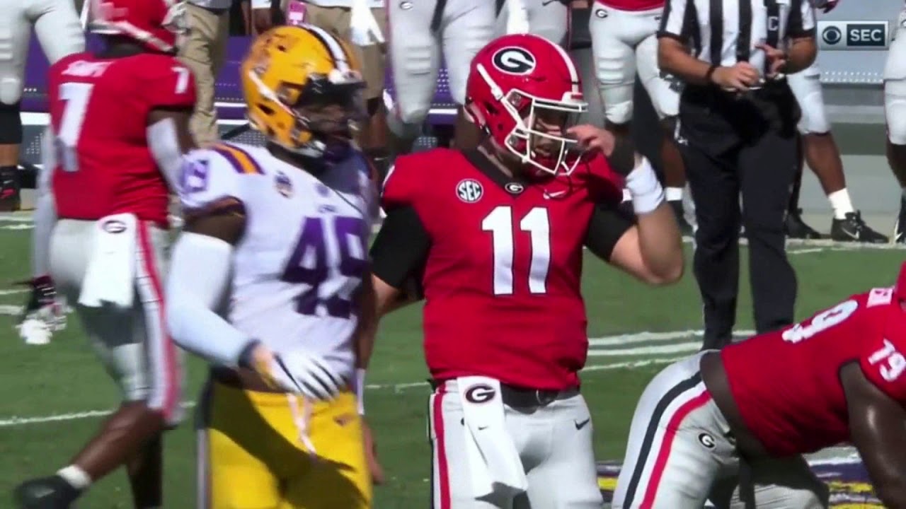 Mecole Hardman (Georgia WR #4) vs. LSU (2018)