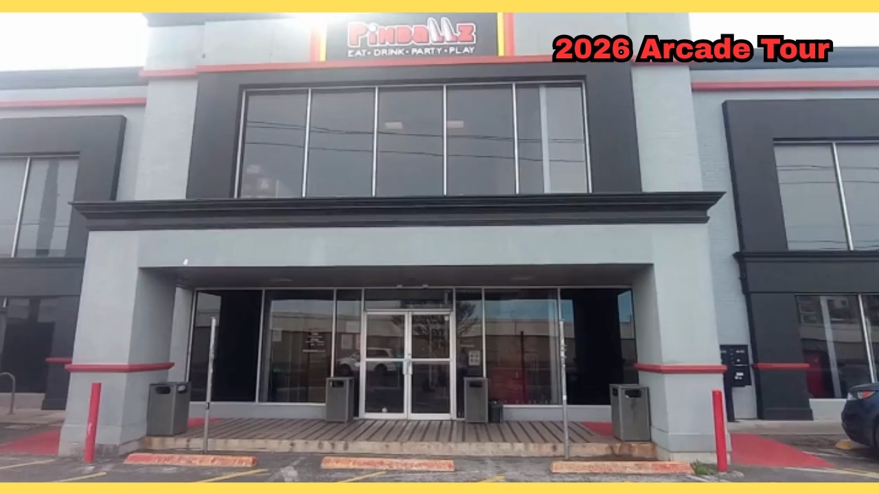 The Original Pinballz Arcade 2026 Arcade Tour (Austin, Texas)