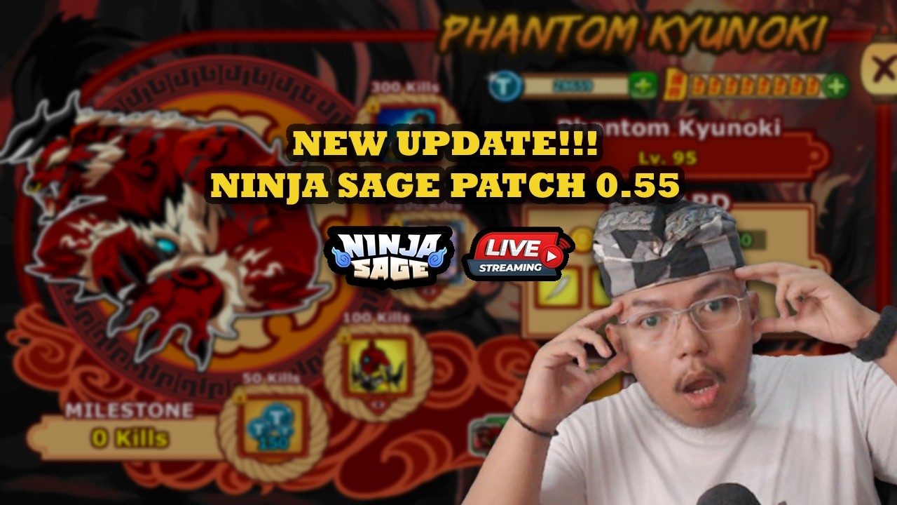 [🔴] AKHIRNYA NINJA SAGE UPDATE BARU! New Update NSE Patch 0.55! - Ninja Sage