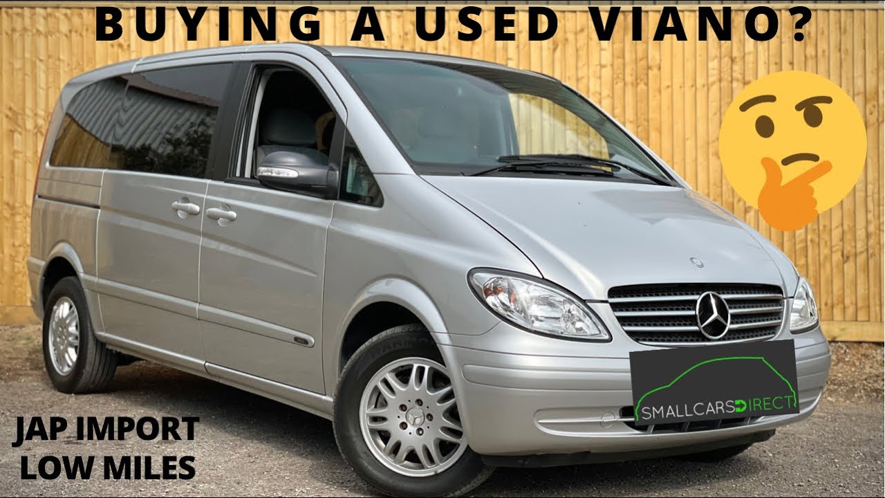 Думаете о покупке подержанного японского импортного Mercedes-Benz Viano? Мы рассмотрим V6 Trend, ...