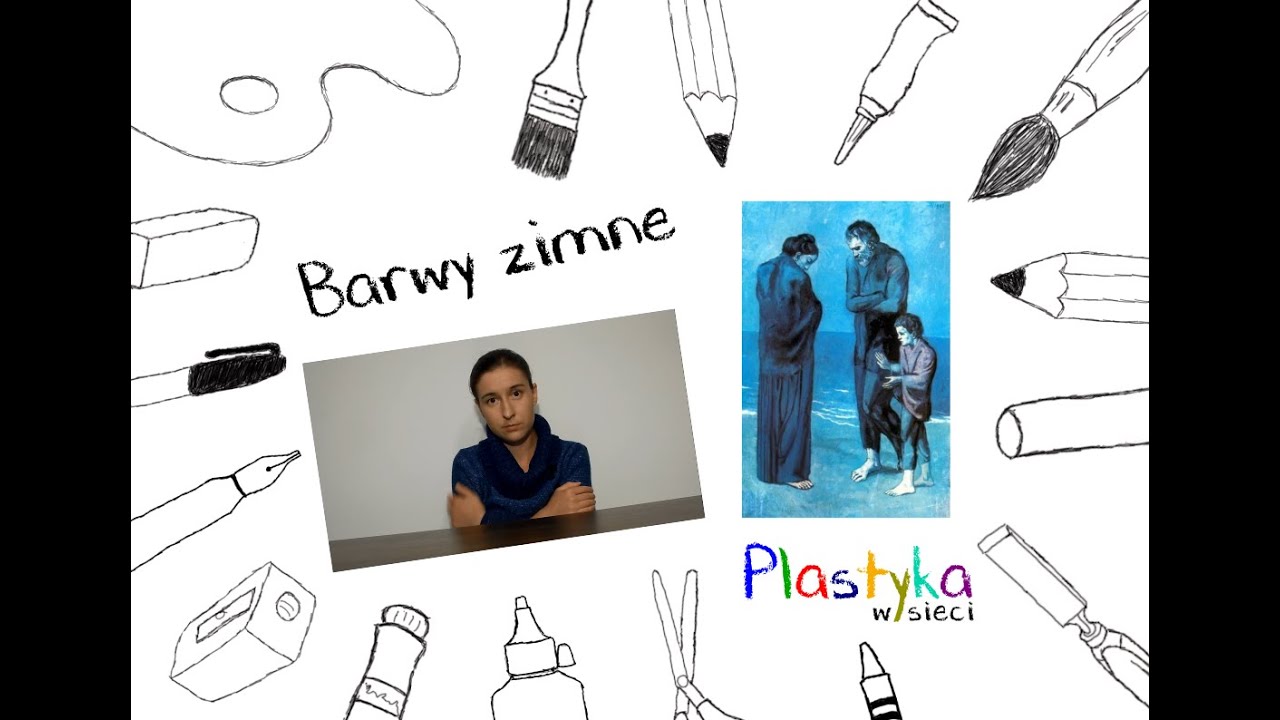 Plastyka w sieci - lekcja plastyki: Barwy zimne