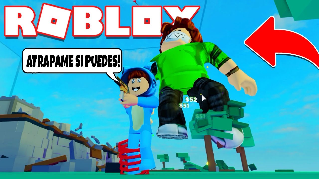BEBE MILO ESCAPA del VITA GIGANTE en ROBLOX *atrapame si puedes*