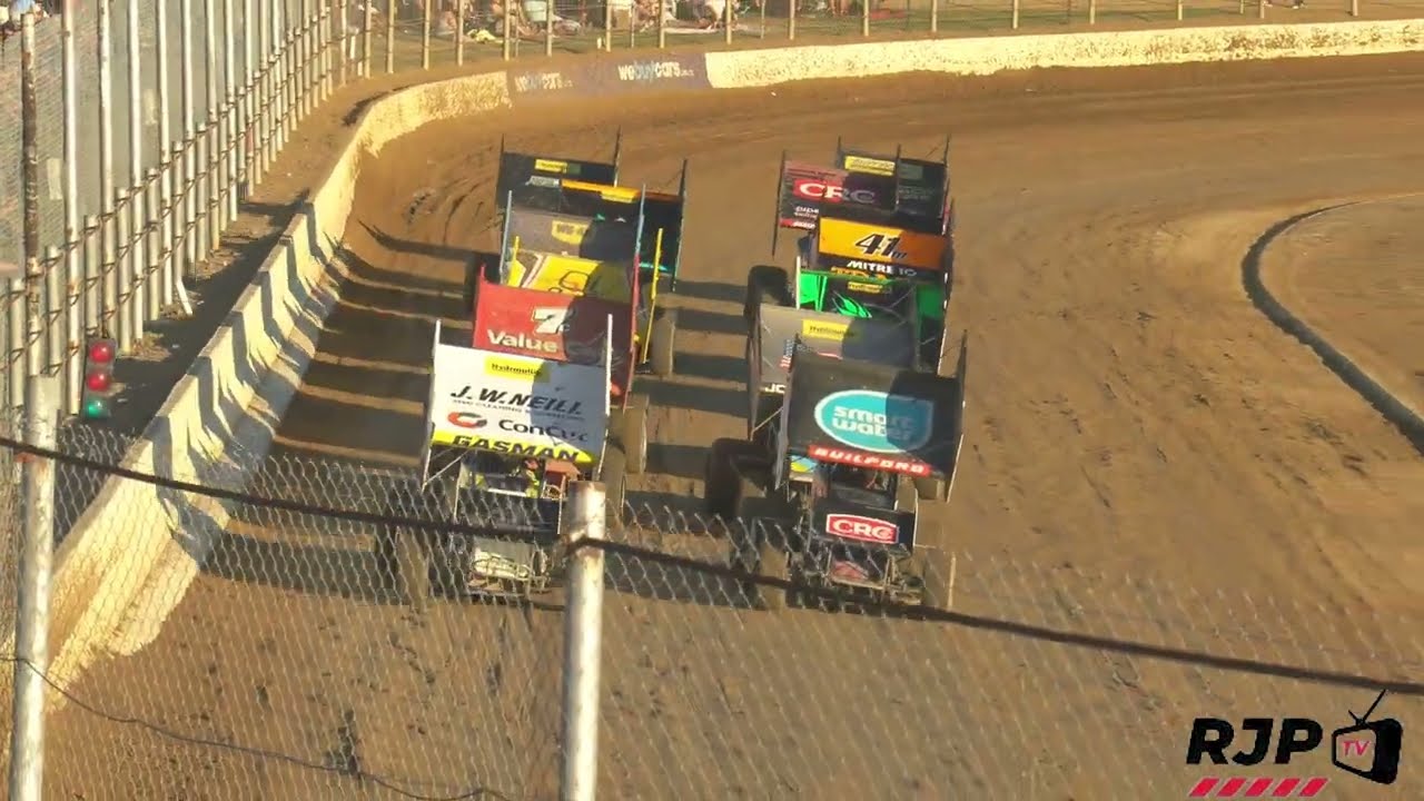 Heats 1-9 NZ Sprintcars From Racecourse hotel and motor lodge Ruapuna Speedway