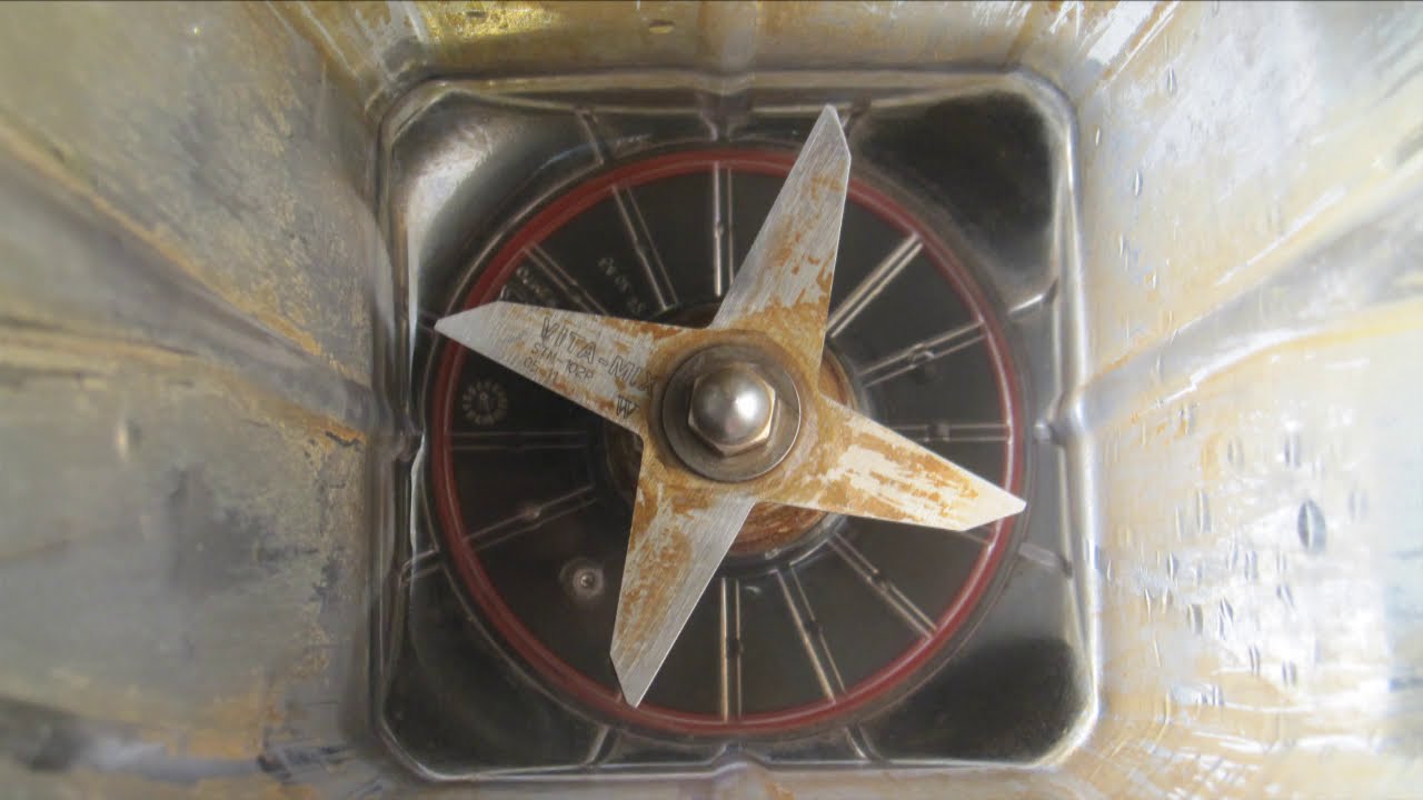 怎样刃磨Vitamix打汁机刀片   Vitamix Blender Blade Sharpening