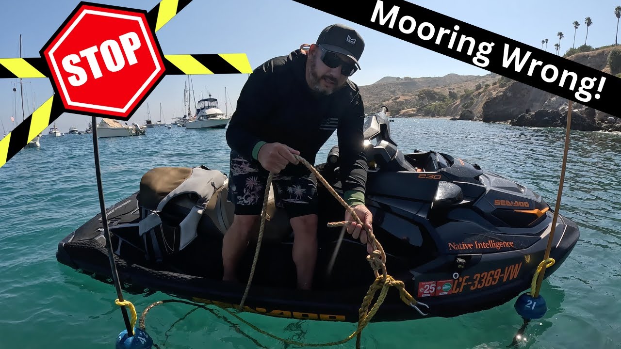 Швартовка гидроцикла. Что вам расскажет 𝑵𝑶 𝑶𝑵𝑬! @Seadoo
