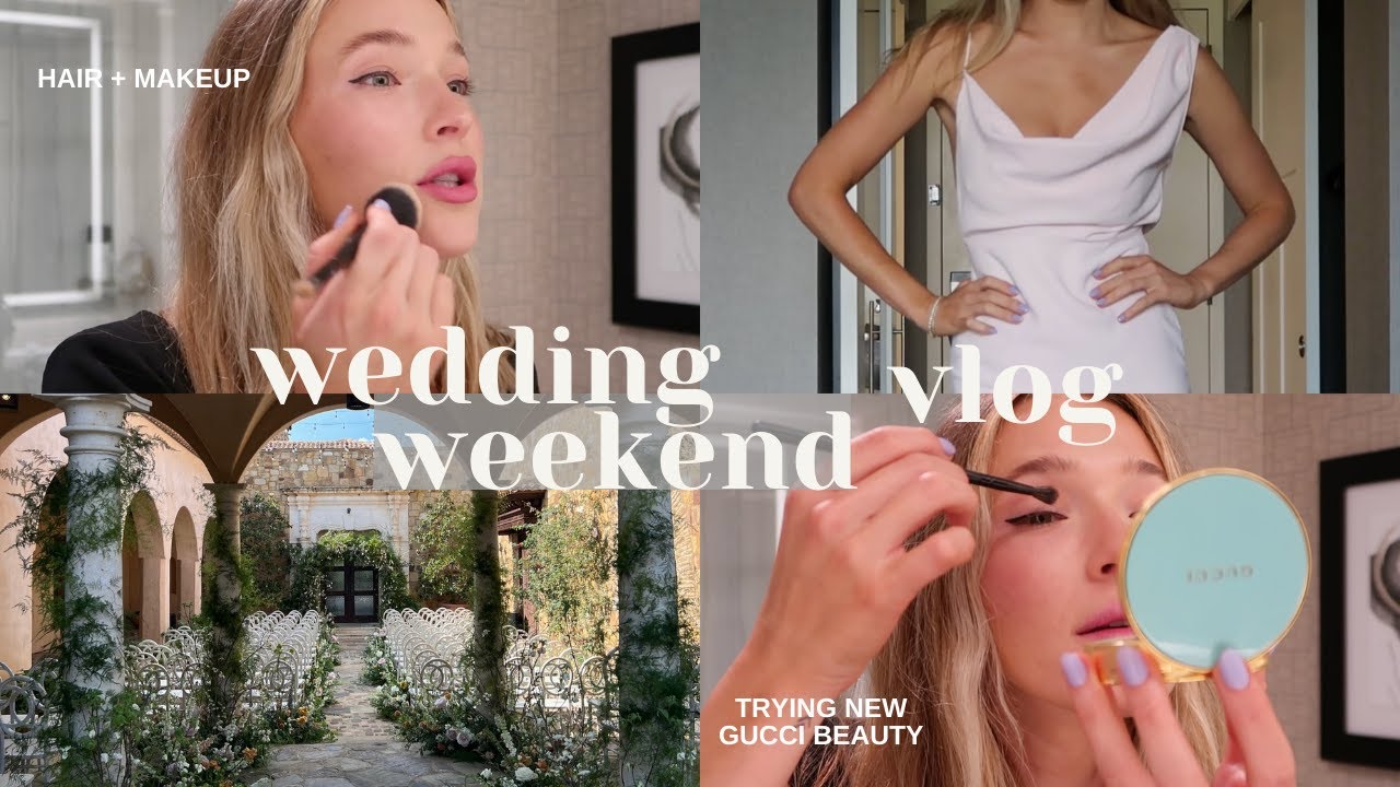 Wedding Weekend in Texas: grwm + vlog