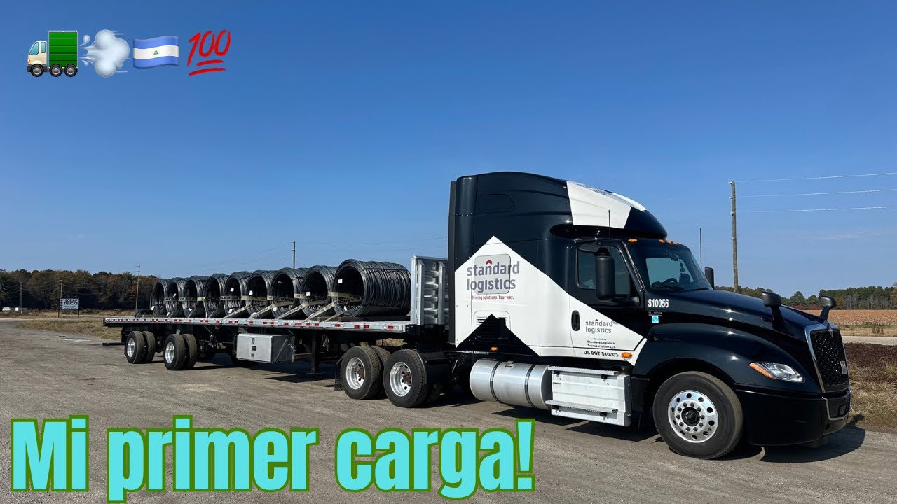 Vlog#32 Primer carga de rollos de hierro! 🚛💨💯🇳🇮 