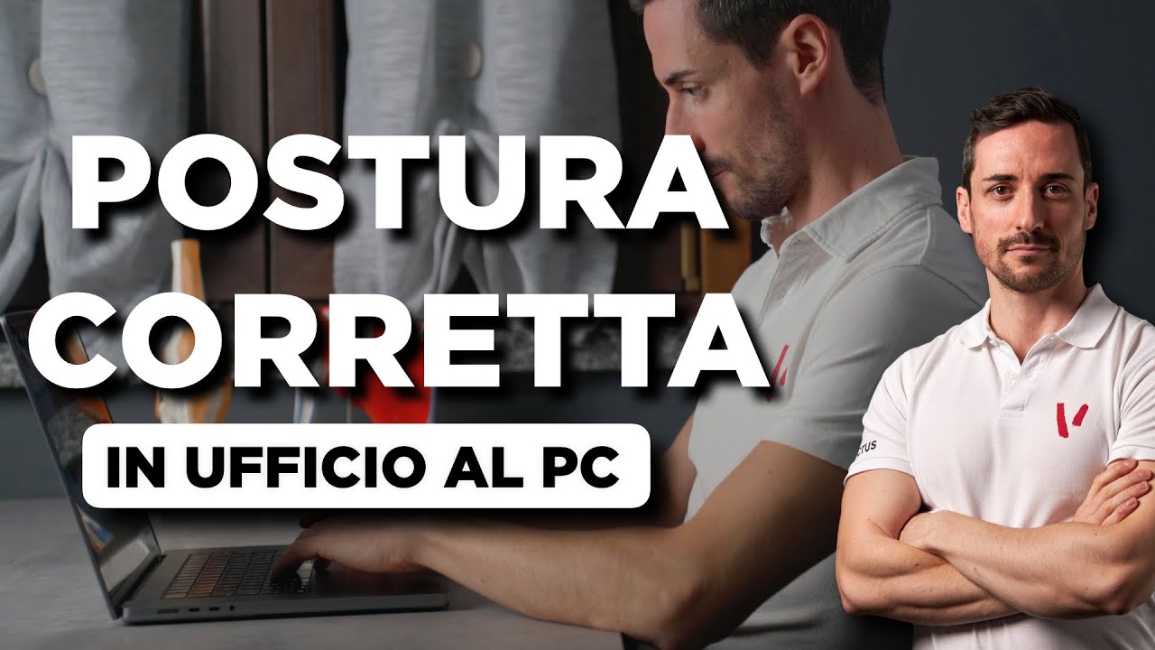 Postura corretta in ufficio davanti al computer - Consigli utili ed esercizi