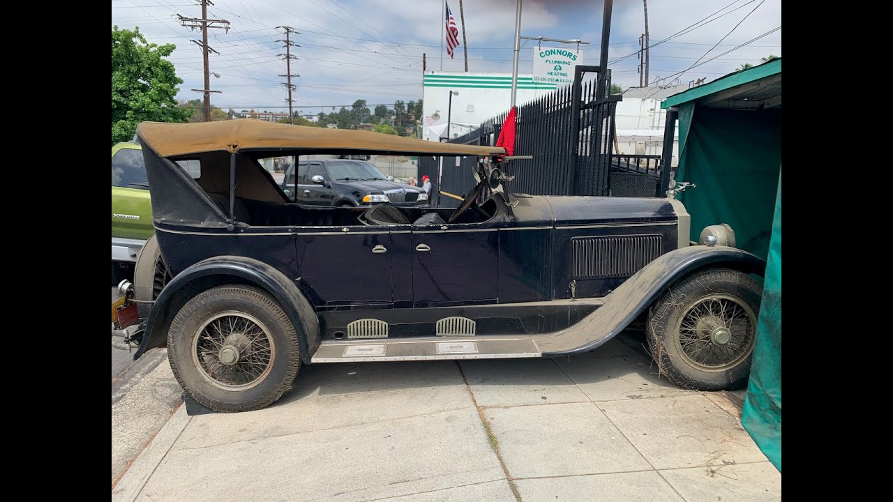 SOLD:  1923 Packard Phaeton Barn Find