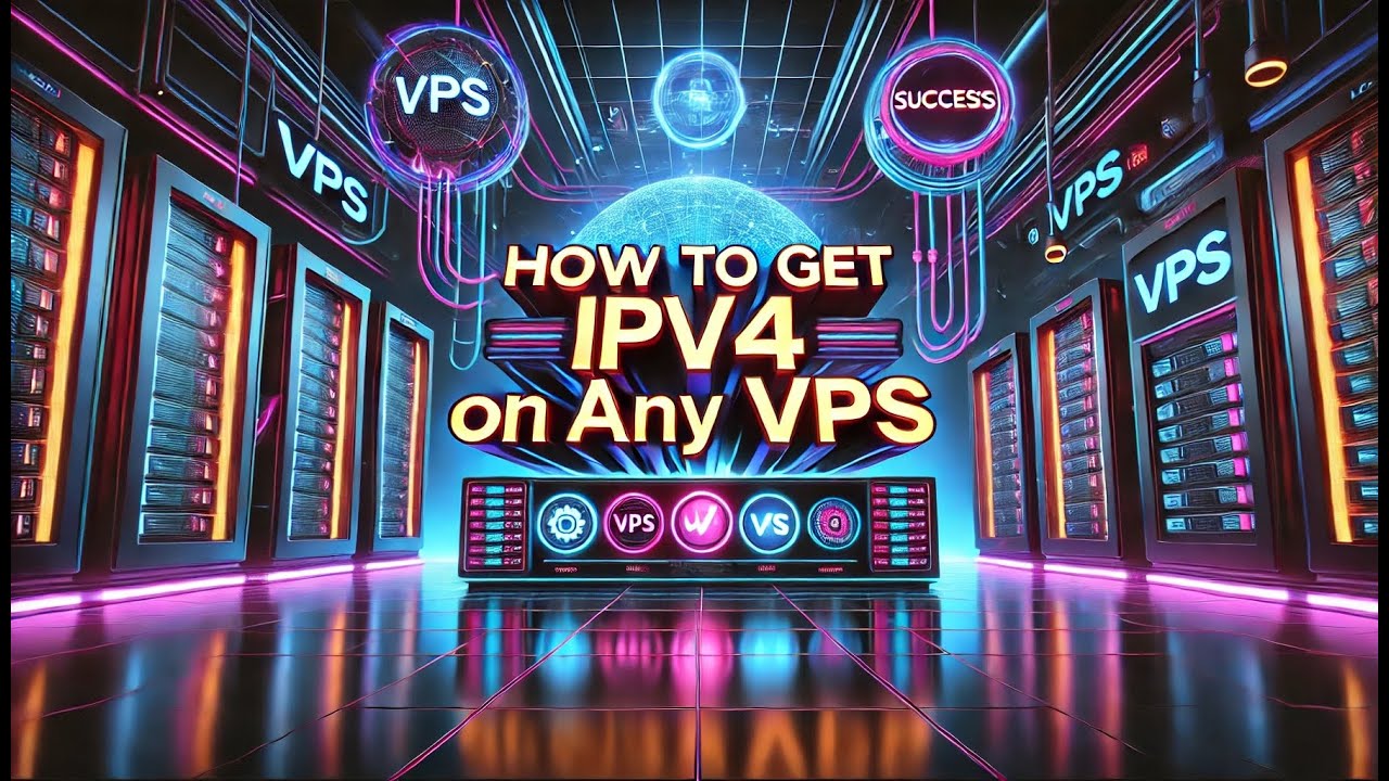 how to make ipv4 any vps for free easy