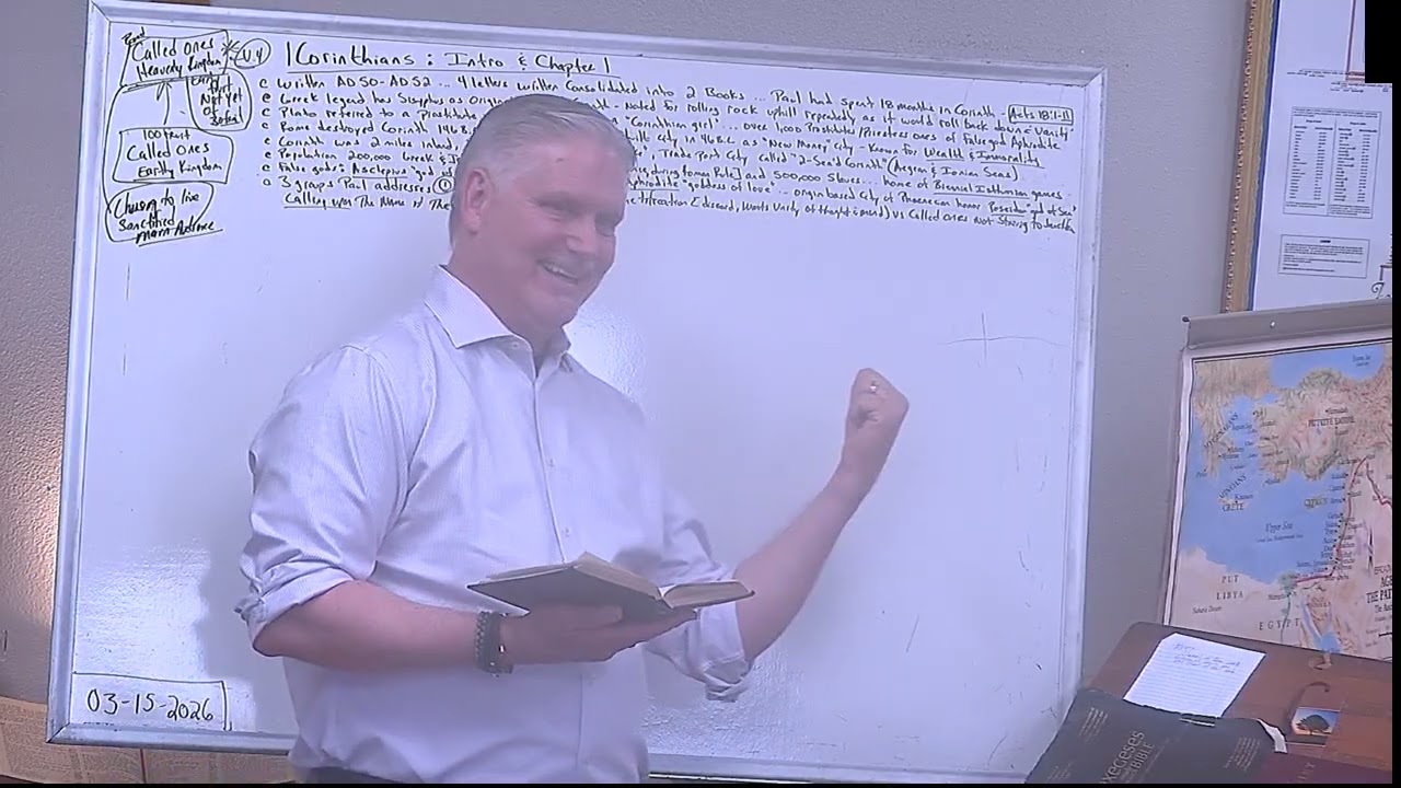 PFBC Studies 1CORINTHIANS INTRO & CHAPTER 1 PART 2 20260315 142737Z S1R2