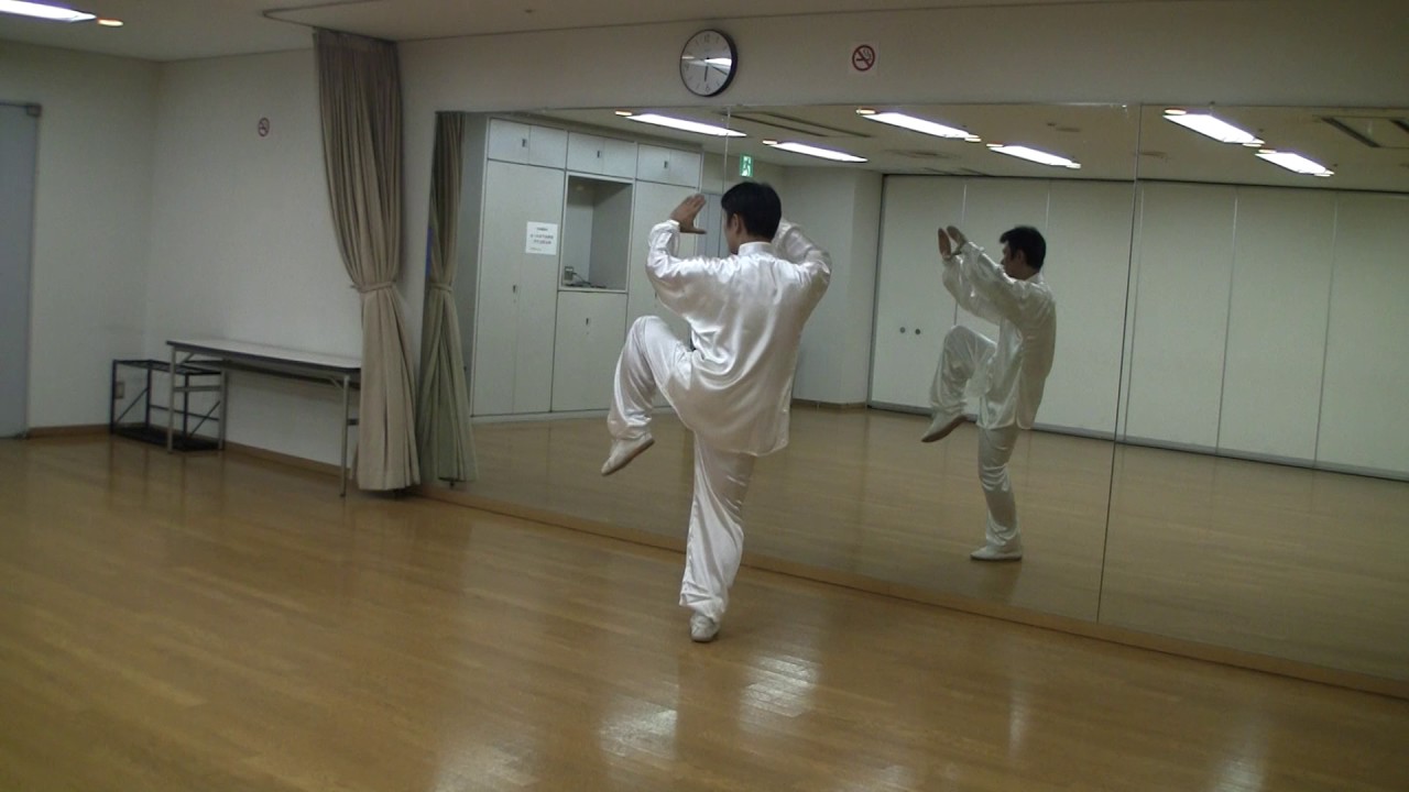 太極拳　４２式太極拳【鏡】　３段（１９~２９） (解説誘導）　42 Forms Tai Chi Chuan Group3　竹内太極拳　竹内健二