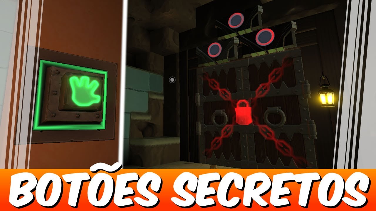 Portal Knights Localização dos Botões Secretos - Defesa das Relíquias