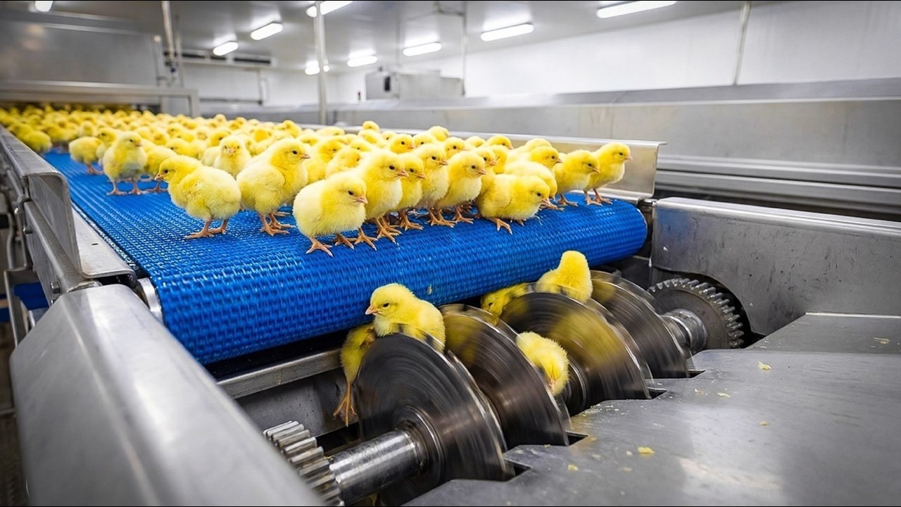 Mega Chicken Factory Tour | From Egg Incubation to Fried Chicken Production