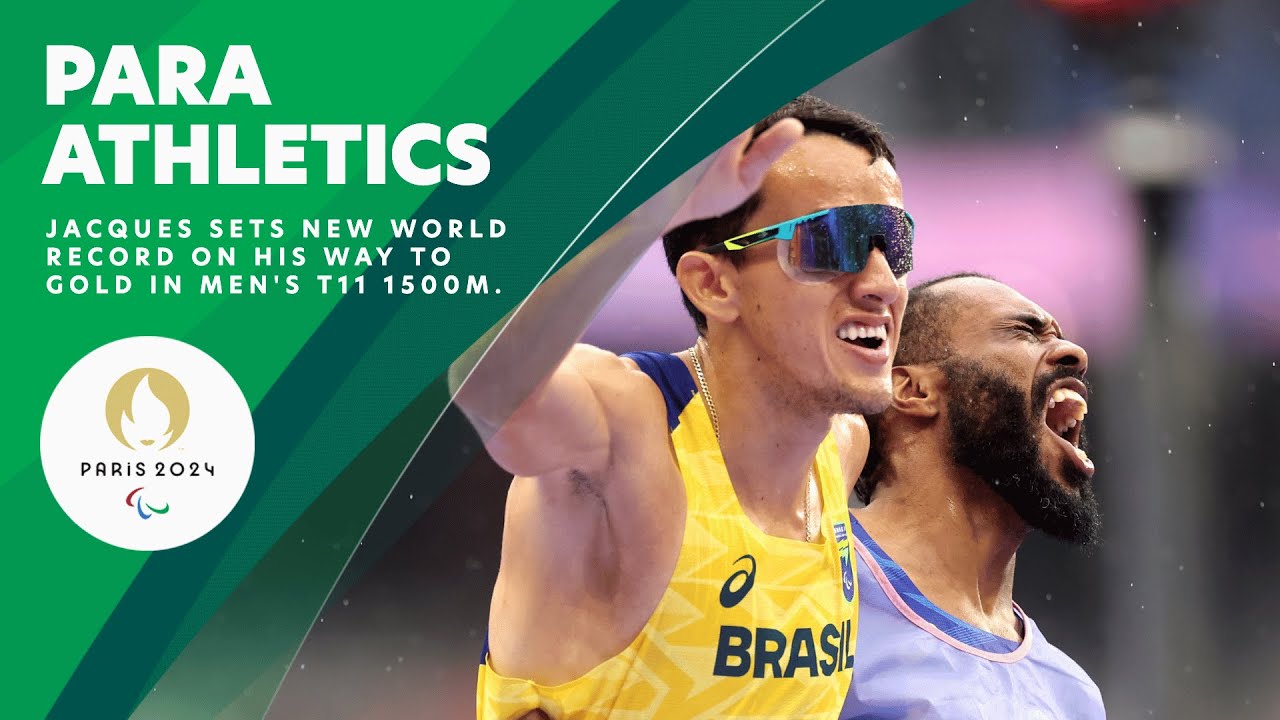 Gold AND A World Record For Yeltsin Jacques 🇧🇷🎉