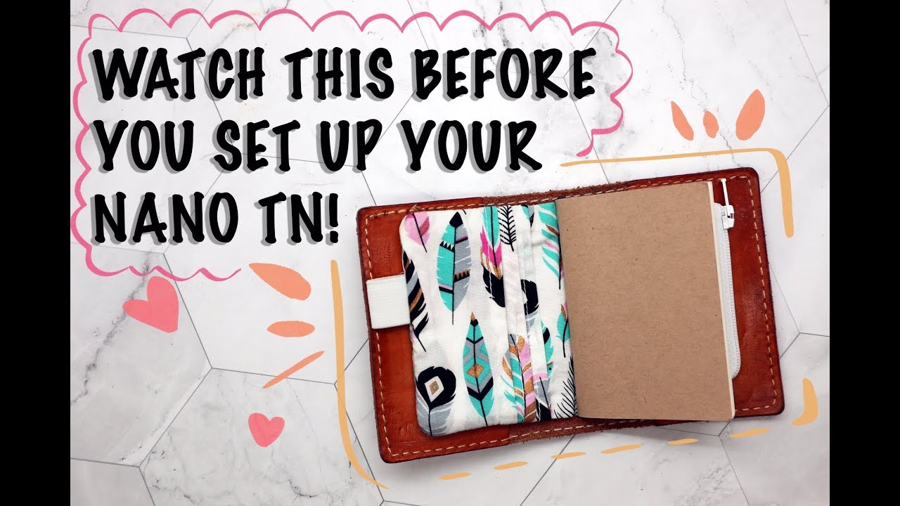 Chic Sparrow Nano Wallet Setup - Minimalist and Funtional Everyday Carry Travelers Notebook Setup