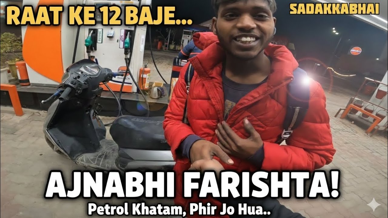 Petrol khatam fir jo hua ???? @sadakkabhai