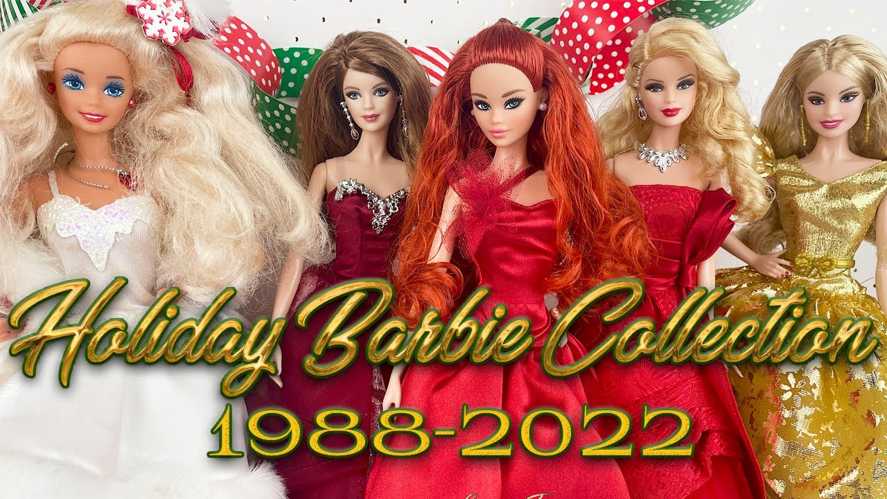 My Entire Holiday Barbie Collection 1988-2022