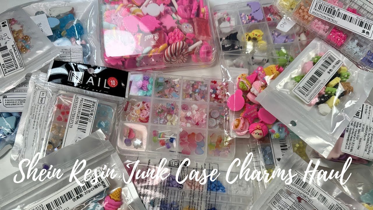 Shein Junk Case Resin Charms Haul