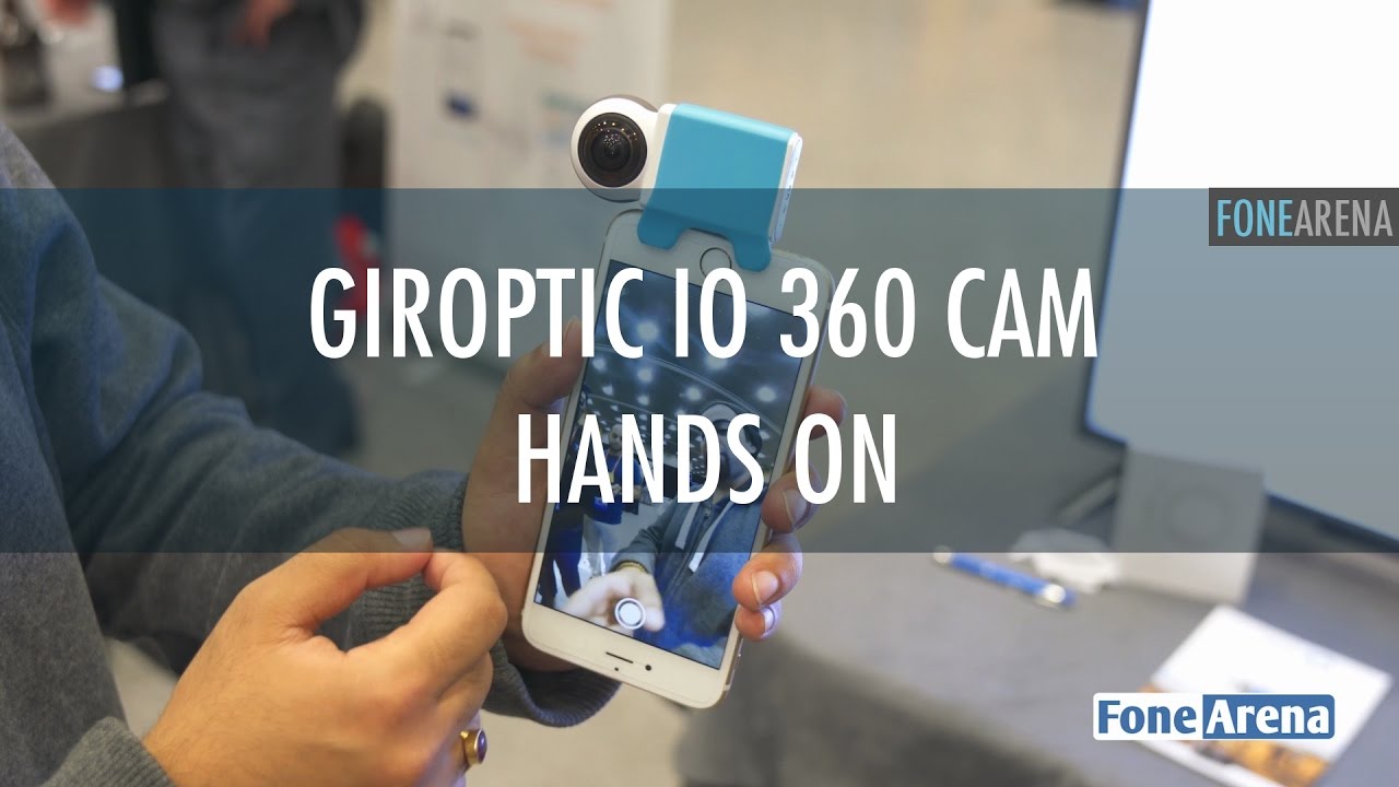 Giroptic iO 360 Degree Clip-On Camera For iOS and Android